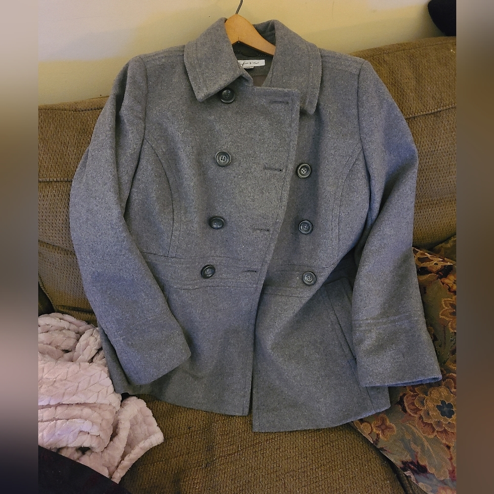 Preston and York Wool Peacoat Size 12